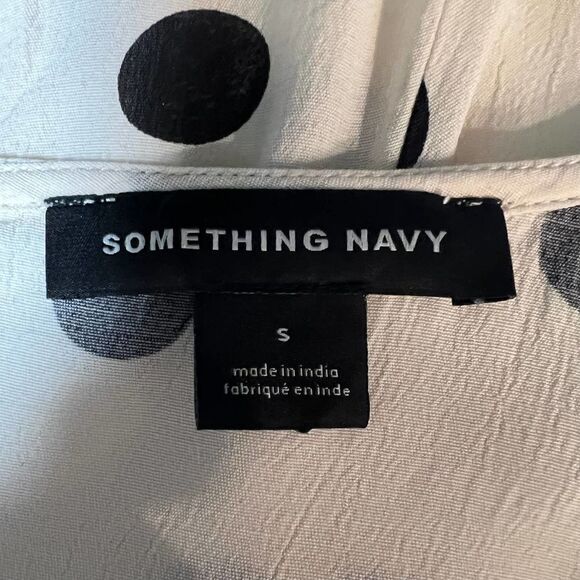 Creamy Black Polka Dot Long Dress, Size S, 2 pc w/ slip, Zip Back, Slimming!!! - Picture 9 of 10